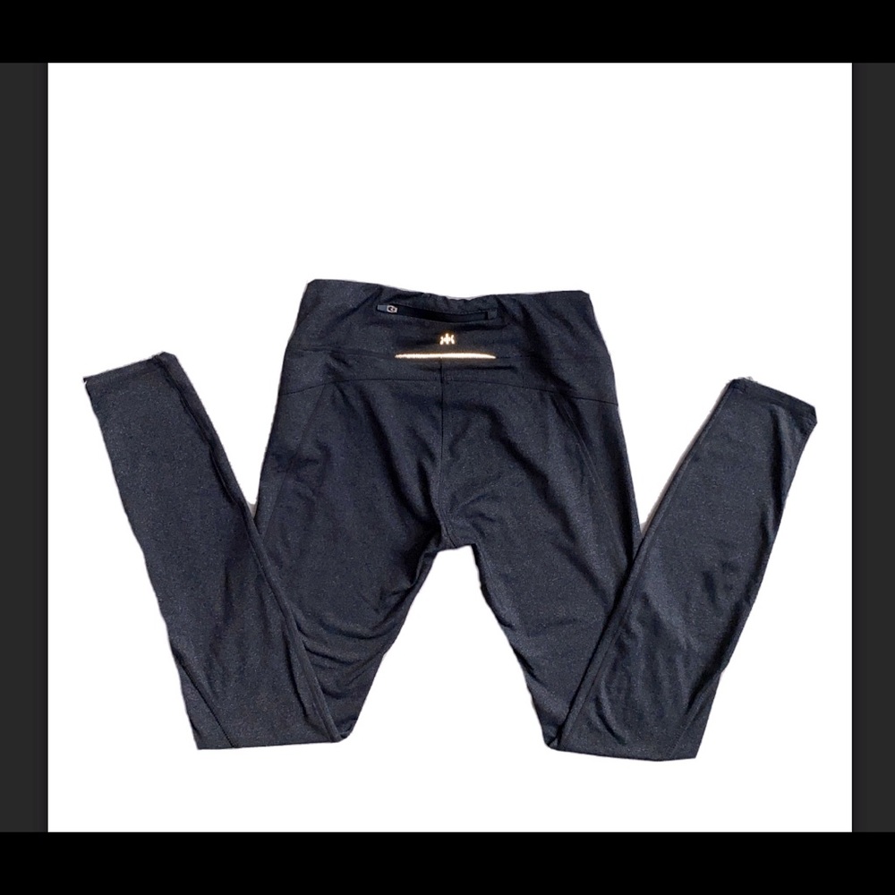 Kyodan Gray Athletic Leggings Running Fitness Yoga